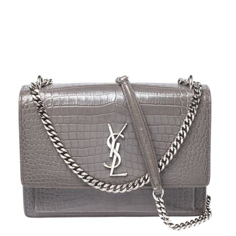 grey ysl handbag|ysl saint laurent bag.